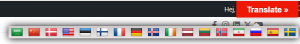 Translate flags Scandcoin